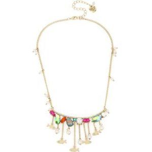 Crabby Couture Fish Frontal Necklace Multi